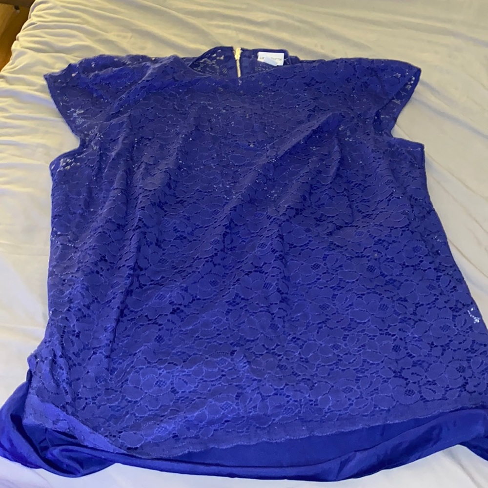 Liz Claiborne lace shirt
